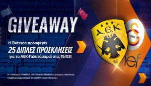 betsson aek giveaway